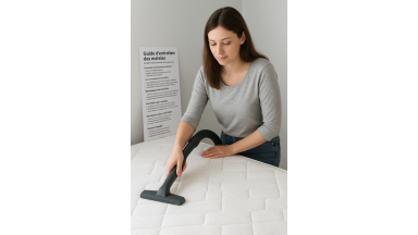 Guide d’entretien des matelas : les bons gestes pour un confort durable